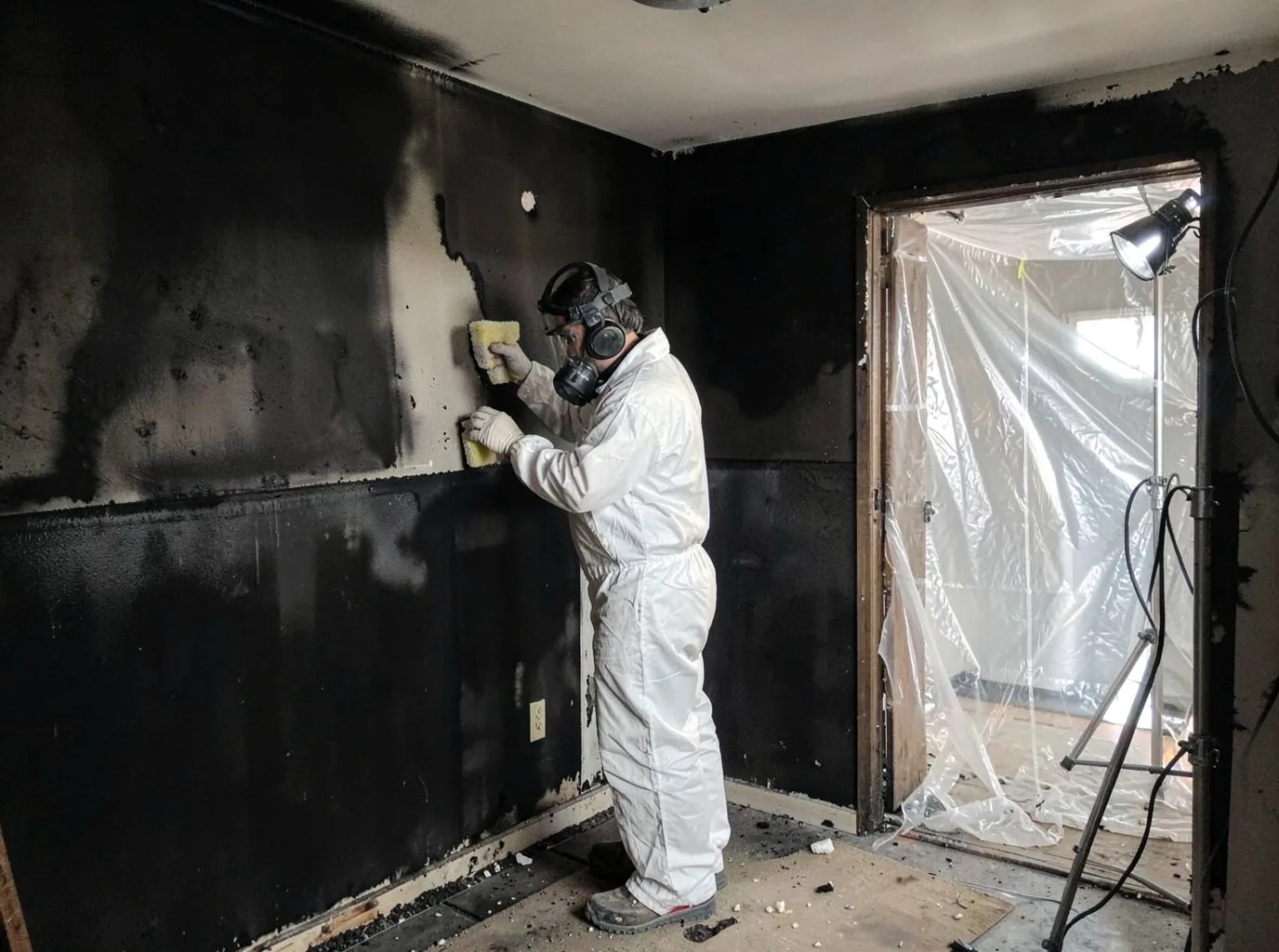 Fire Damage Restoration company in Palmer, MI